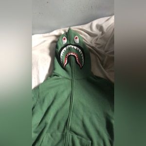 Bape Hoodie green